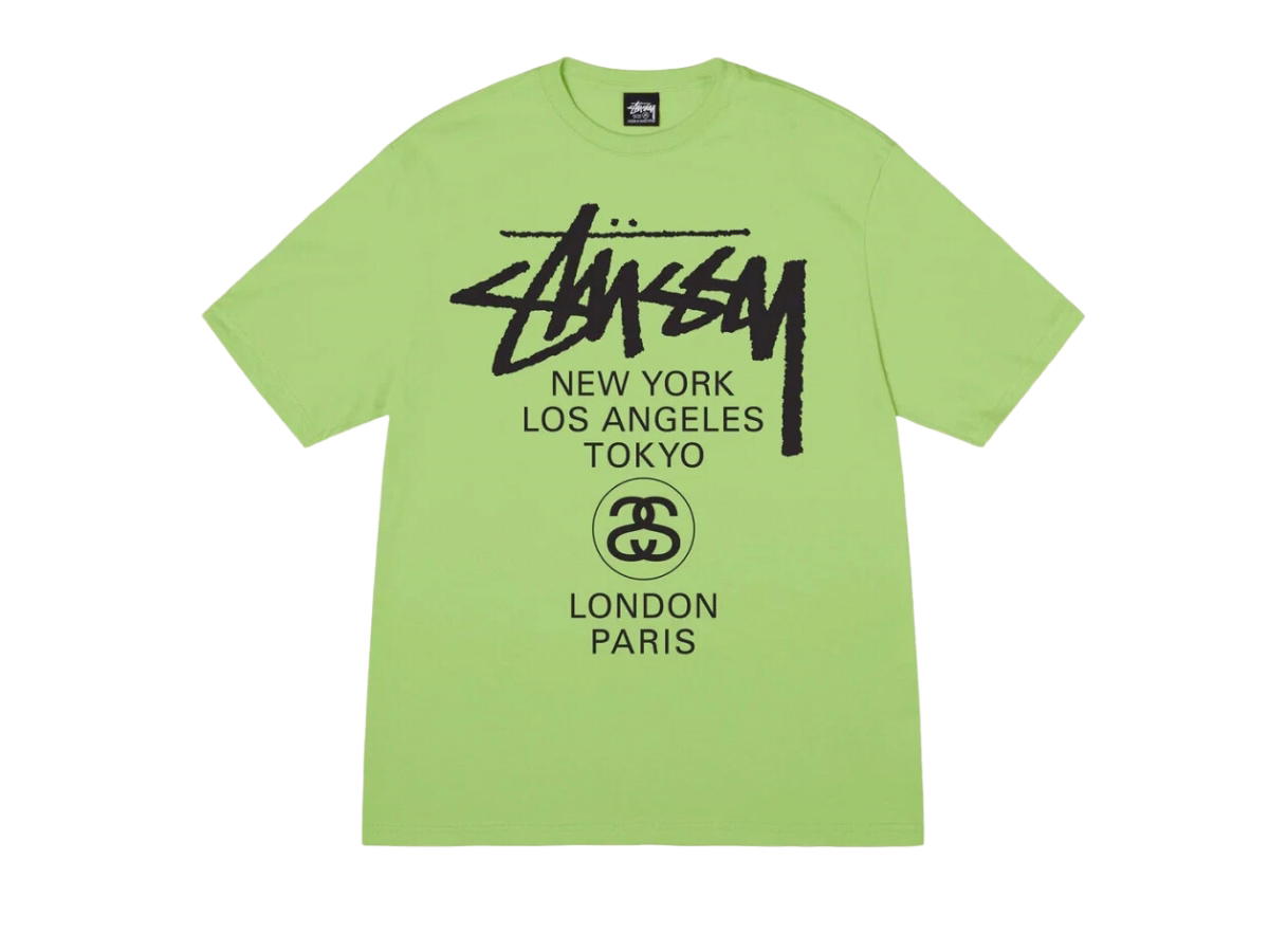 Stussy Stussy World Tour Tee Tea
