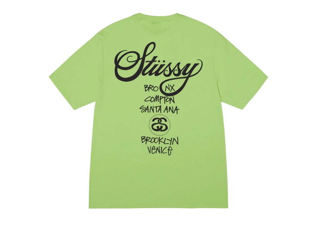 Stussy Stussy World Tour Tee Tea - view 2