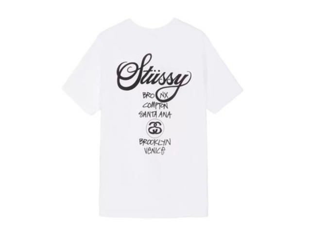 Stussy STUSSY World Tour Tee White - view 2