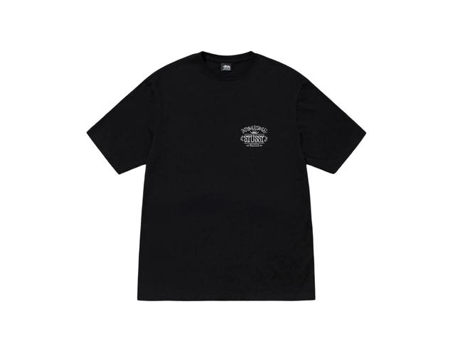 Stussy Stussy Worldwide Tee Pigment Dyed Black - view 1