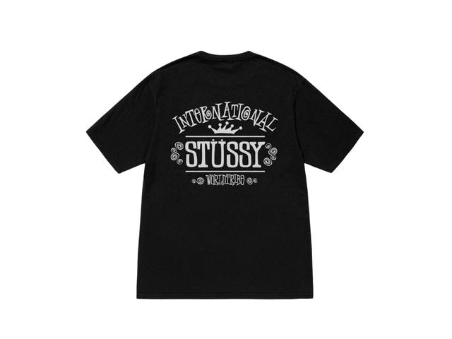 Stussy Stussy Worldwide Tee Pigment Dyed Black - view 2