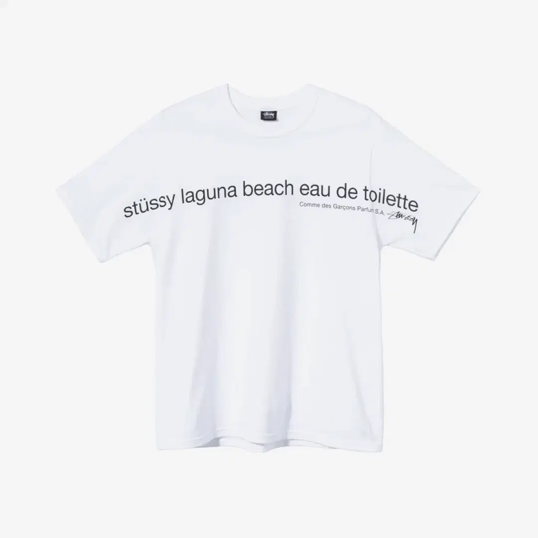 Stussy Stussy x CDG Laguna Beach T-Shirt White