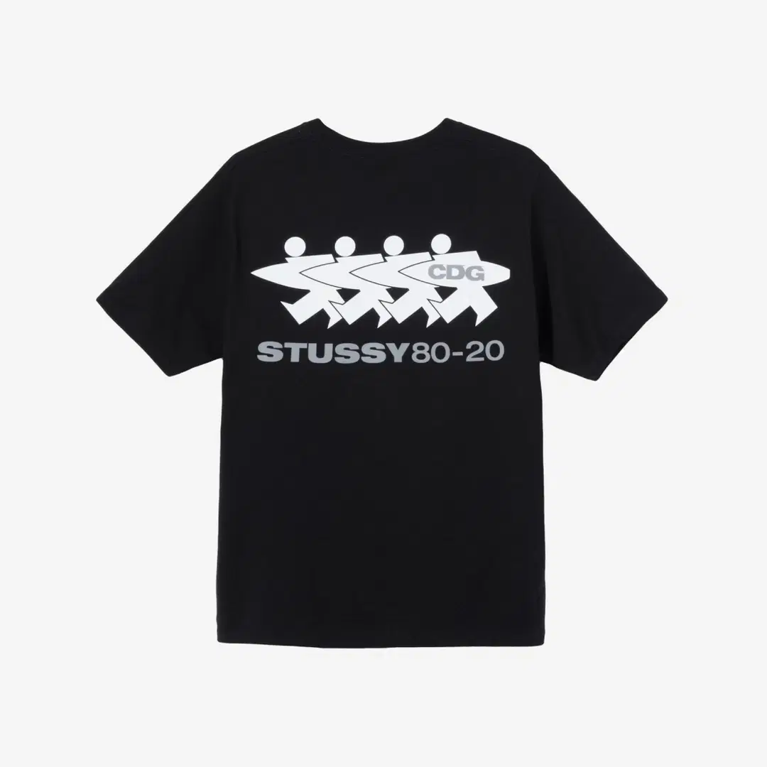 Stussy Stussy x CDG Surfman T-Shirt Black