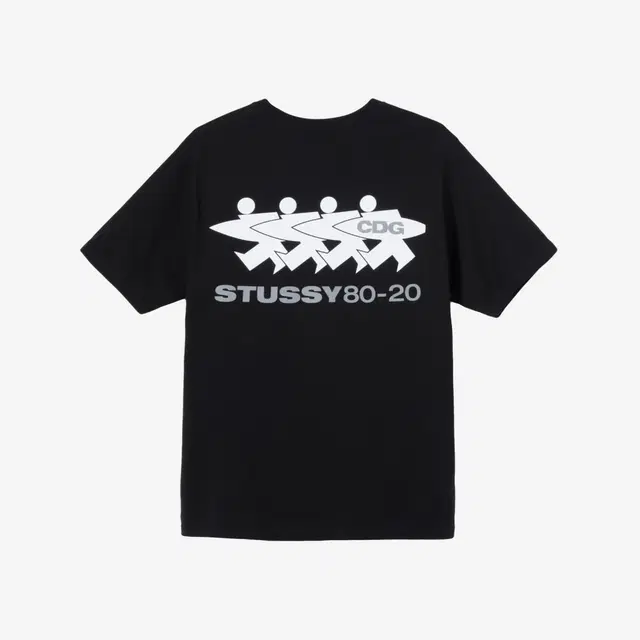 Stussy Stussy x CDG Surfman T-Shirt Black - view 1