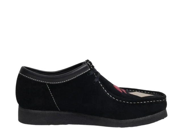Stussy Stussy x Clarks Wallaby Black Suede - view 1