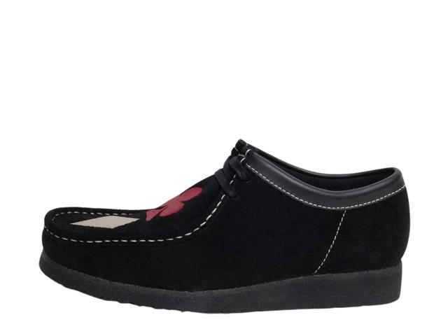 Stussy Stussy x Clarks Wallaby Black Suede - view 2
