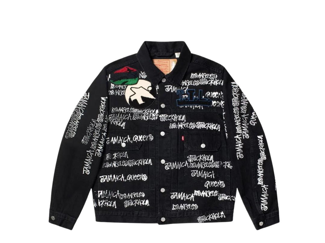 Stussy Stussy x Denim Tears x Our Legacy TTL Denim Jacket Black