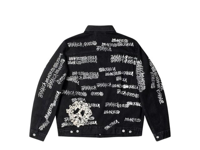 Stussy Stussy x Denim Tears x Our Legacy TTL Denim Jacket Black - view 2