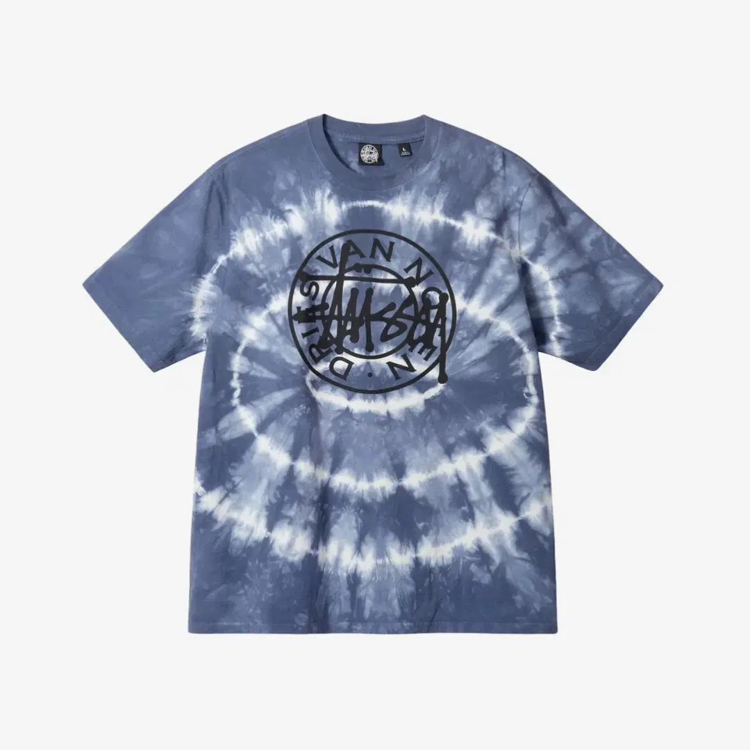 Stussy Stussy x Dries Van Noten Tie Dye T-Shirt Blue