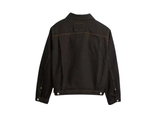 Levi's Stussy X Levi’s Crispy Rinse Trucker Jacket Black-Brown - view 2