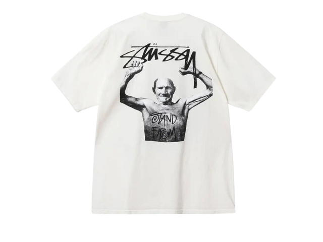 Stussy Stussy x Martine Rose Stand Firm Pigment Dyed Tee Natural - view 2