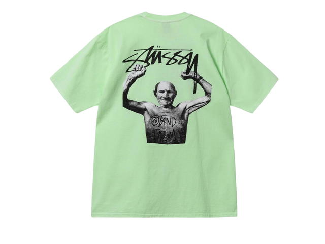 Stussy Stussy x Martine Rose Stand Firm Pigment Dyed Tee Patina - view 2