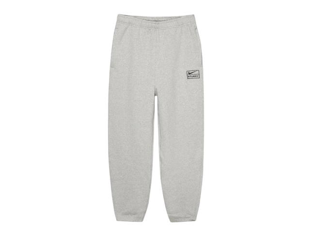 Stussy Stussy x Nike Fleece Pant Grey Heather - view 1
