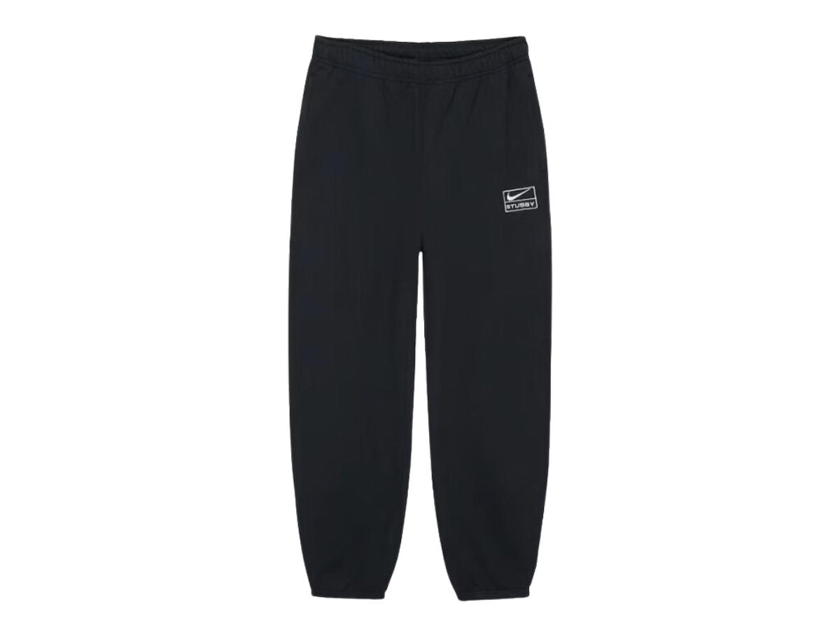 Stussy Stussy x Nike Stone Washed Fleece Sweatpants Black (Asia Sizing FW23)