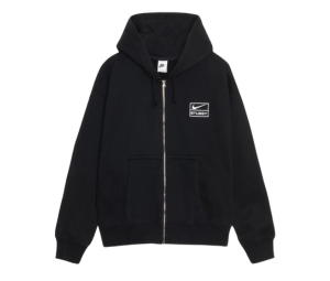 Buy Stussy x Nike Stone Washed Fleece Zip Hoodie Black (Asia Sizing) at Sasom – Authentic and Ready to Ship
