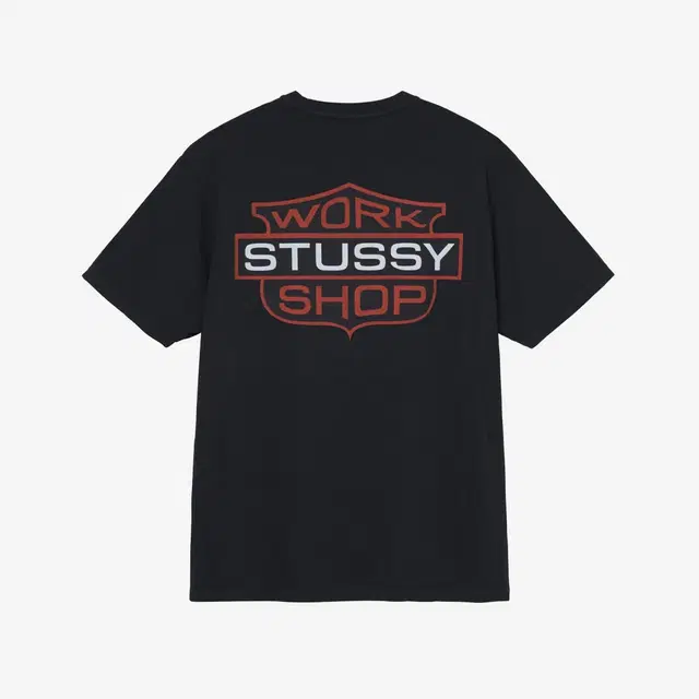 Stussy Stussy x Our Legacy Badge T-Shirt Black - view 2