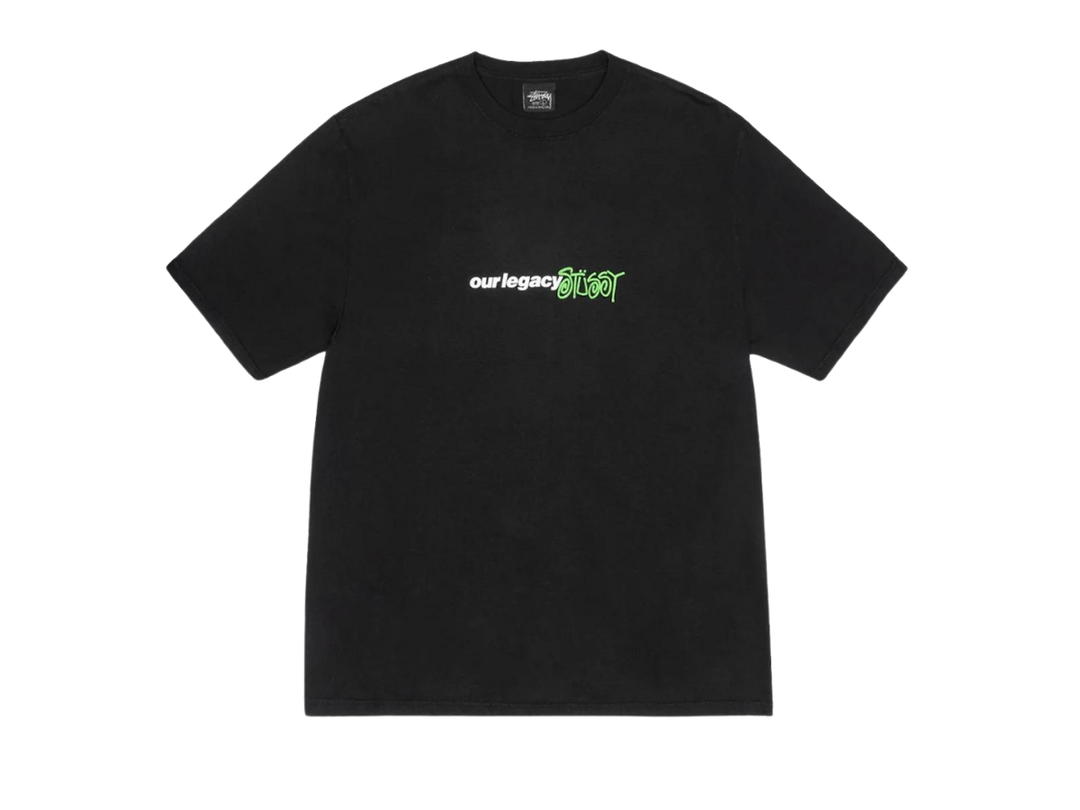 Stussy Stussy x Our Legacy Ol Sport Pigment Dyed Tee Black