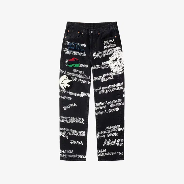 Stussy Stussy x Our Legacy x Denim Tears TTL 501 Jean Black - view 2