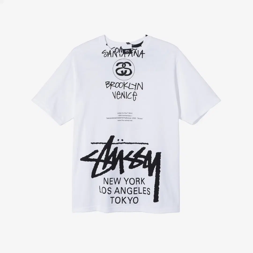 Stussy Stussy x Takahiromiyashita The Soloist 40 WT T-Shirt