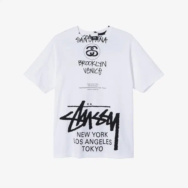 Stussy Stussy x Takahiromiyashita The Soloist 40 WT T-Shirt - view 2