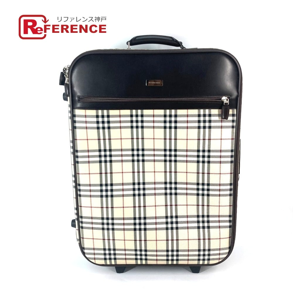 Burberry suitcase Nova check pattern Travel case, travel bag, 2 wheelsCarry Bag