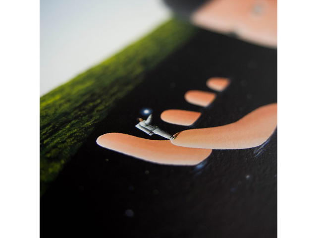 Suntur Suntur x Gongkan There Are Some Reasons Why We Become Friends Print - view 4