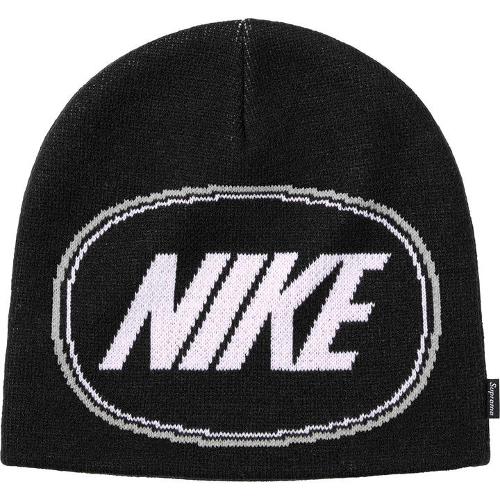 Supreme Supreme X Nike Oval Beanie Black