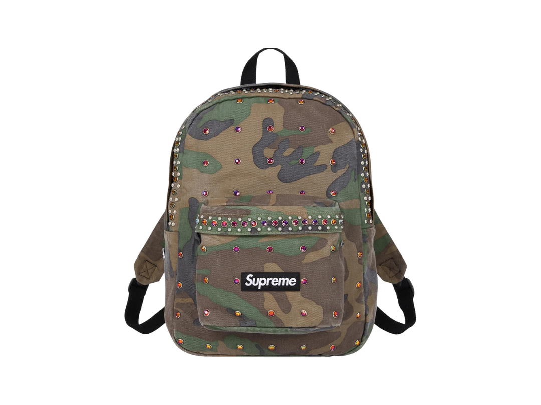 Supreme Supreme B.B. Simon Denim Backpack Woodland Camo (SS25)
