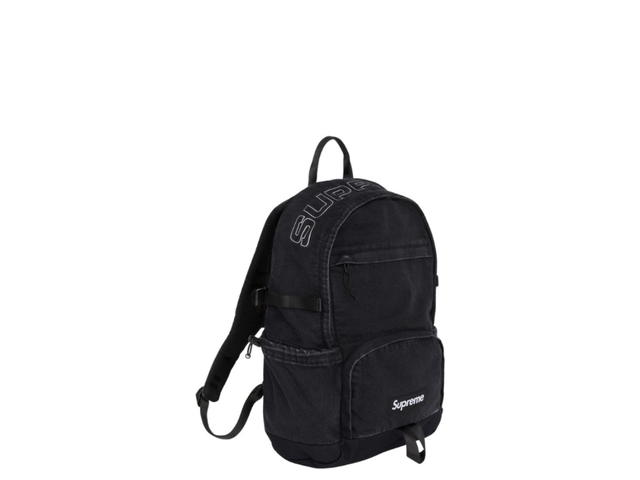 Supreme Supreme Denim Backpack Black (FW25) - view 2