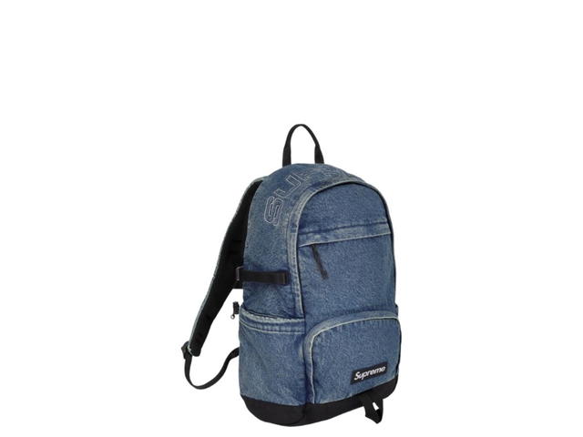 Supreme Supreme Denim Backpack Washed Indigo (FW25) - view 2