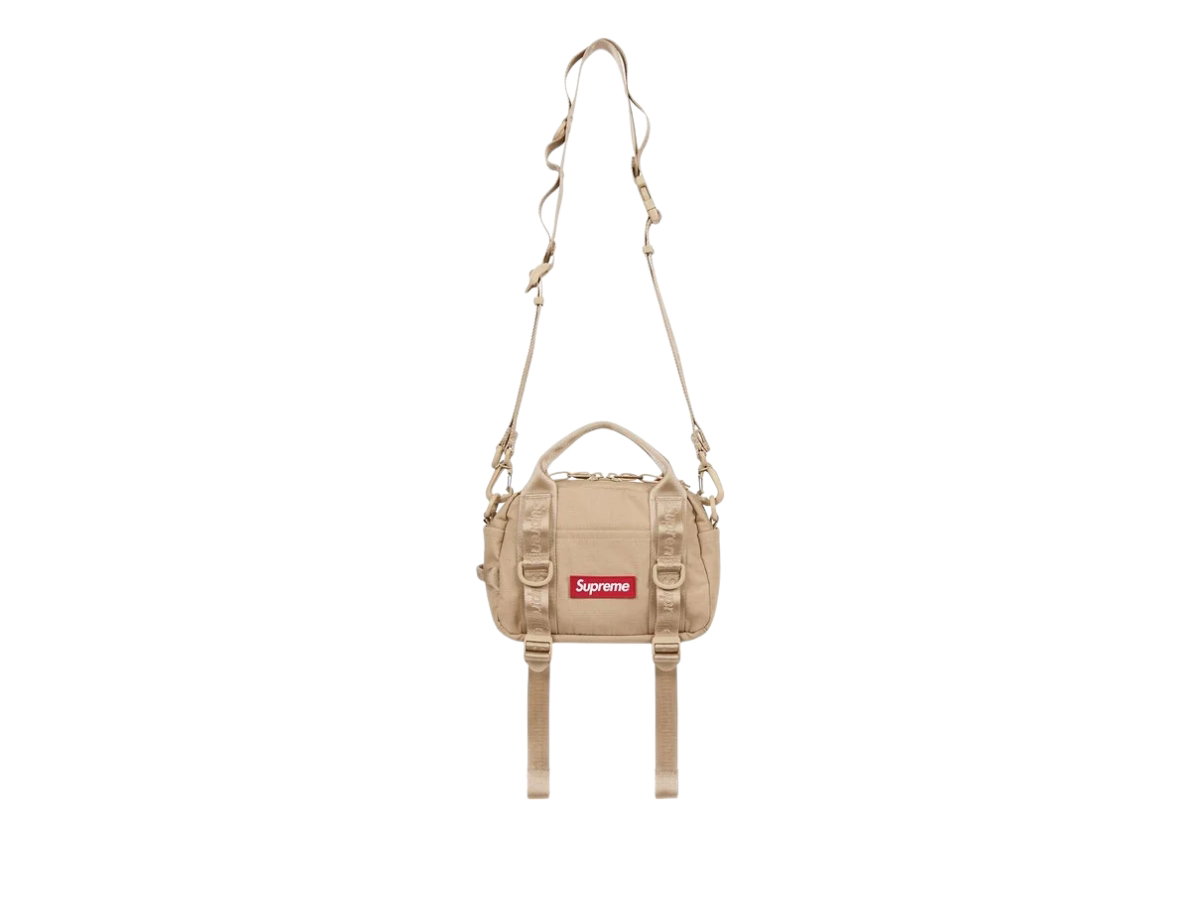 Supreme Mini Duffle Bag Tan (SS26) Shop Authentic at SASOM