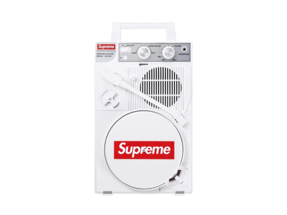 Supreme Supreme Anabas Gp-n3s Portable Record Player White