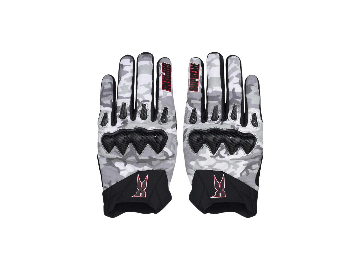 Supreme Supreme x Fox Racing DMX Bomber Gloves Snow Camo (FW25)
