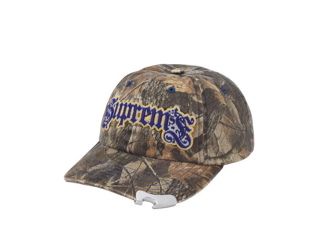 Supreme Supreme Bottle Opener 6-Panel Hardwoods Camo - view 1