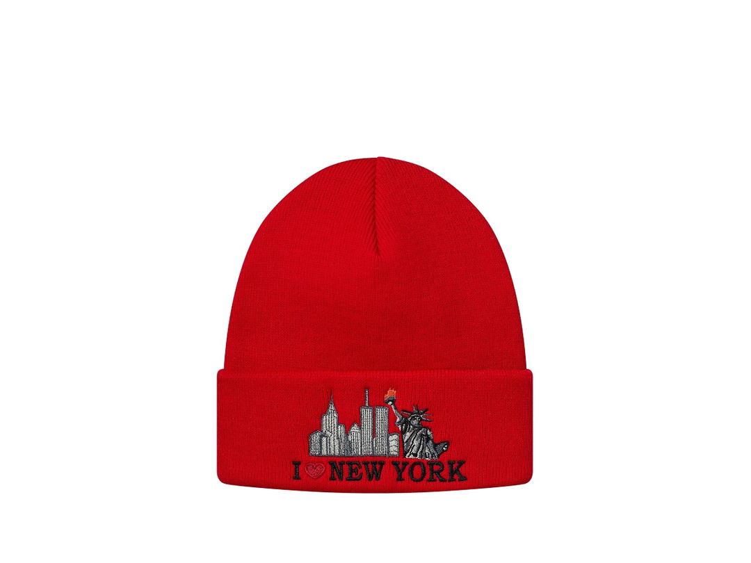 Supreme Supreme I Love NY Beanie Red