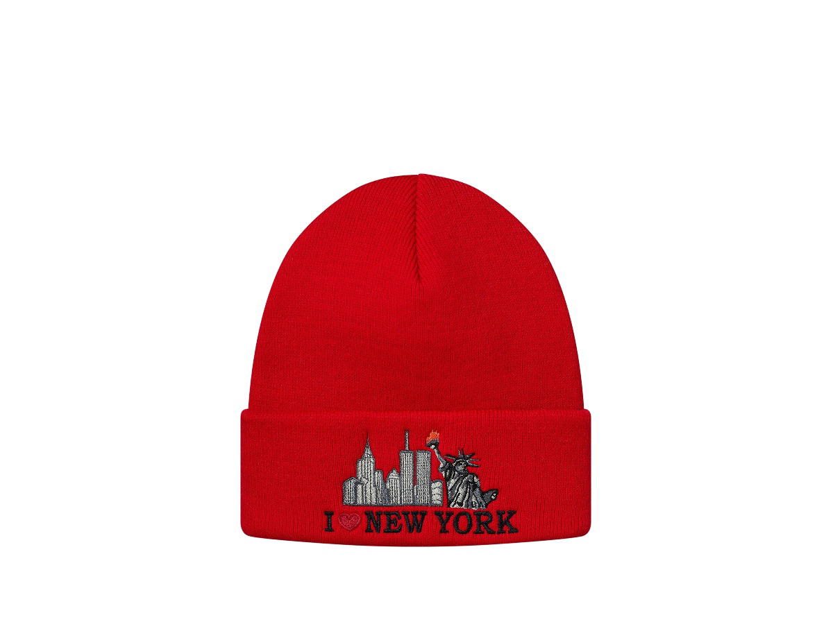 Supreme Supreme I Love NY Beanie Red