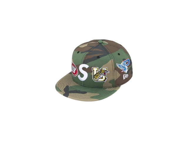 Supreme Supreme Mascots S Logo New Era Woodland Camo (SS26) - view 1
