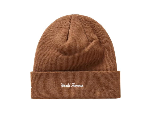 Supreme Supreme New Era Box Logo Beanie Dark Brown (FW19) - view 2