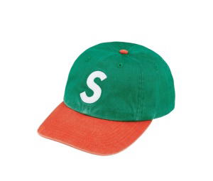 Buy Supreme Pigment Coated 2-Tone S Logo 6-Panel Green (FW25) at Sasom – Authentic and Ready to Ship