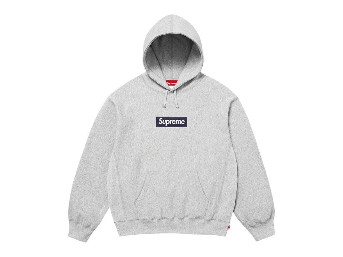 Supreme Supreme Box Logo Hooded Sweatshirt Heather Grey (FW25)