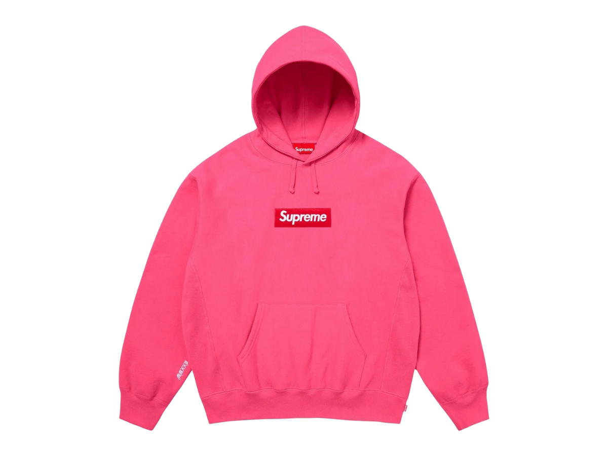 Supreme Supreme Box Logo Hooded Sweatshirt Magenta (FW25)