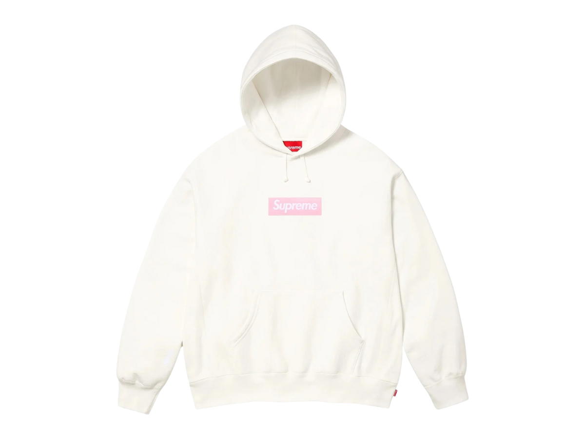Supreme Supreme Box Logo Hooded Sweatshirt White (FW25)