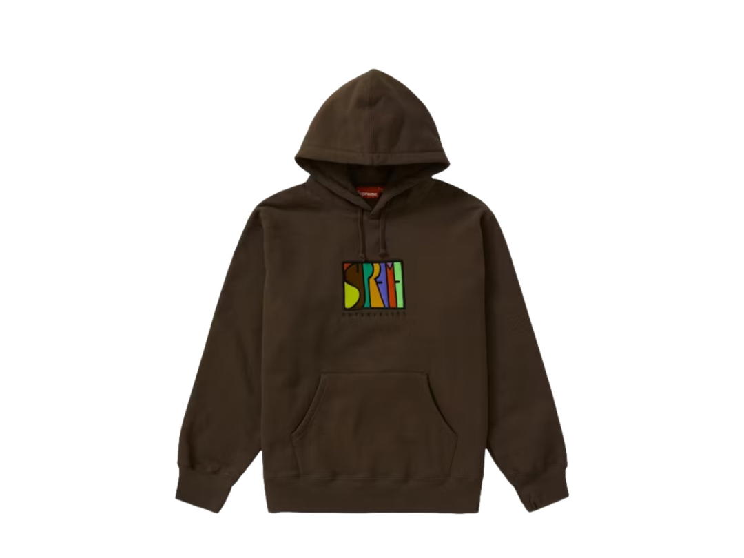 Supreme Supreme Enterprises Hooded Sweatshirt Dusty Brown