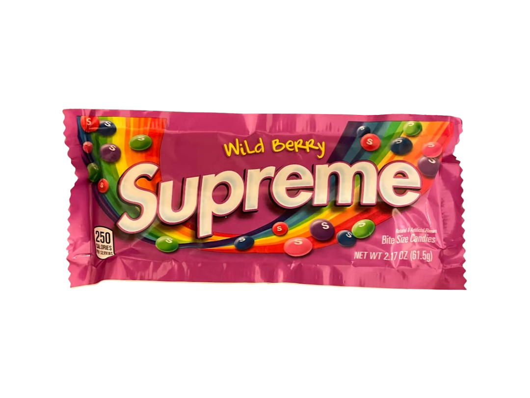 Supreme Supreme Wild Berry Skittles (Not Fit For Human Consumption) Purple