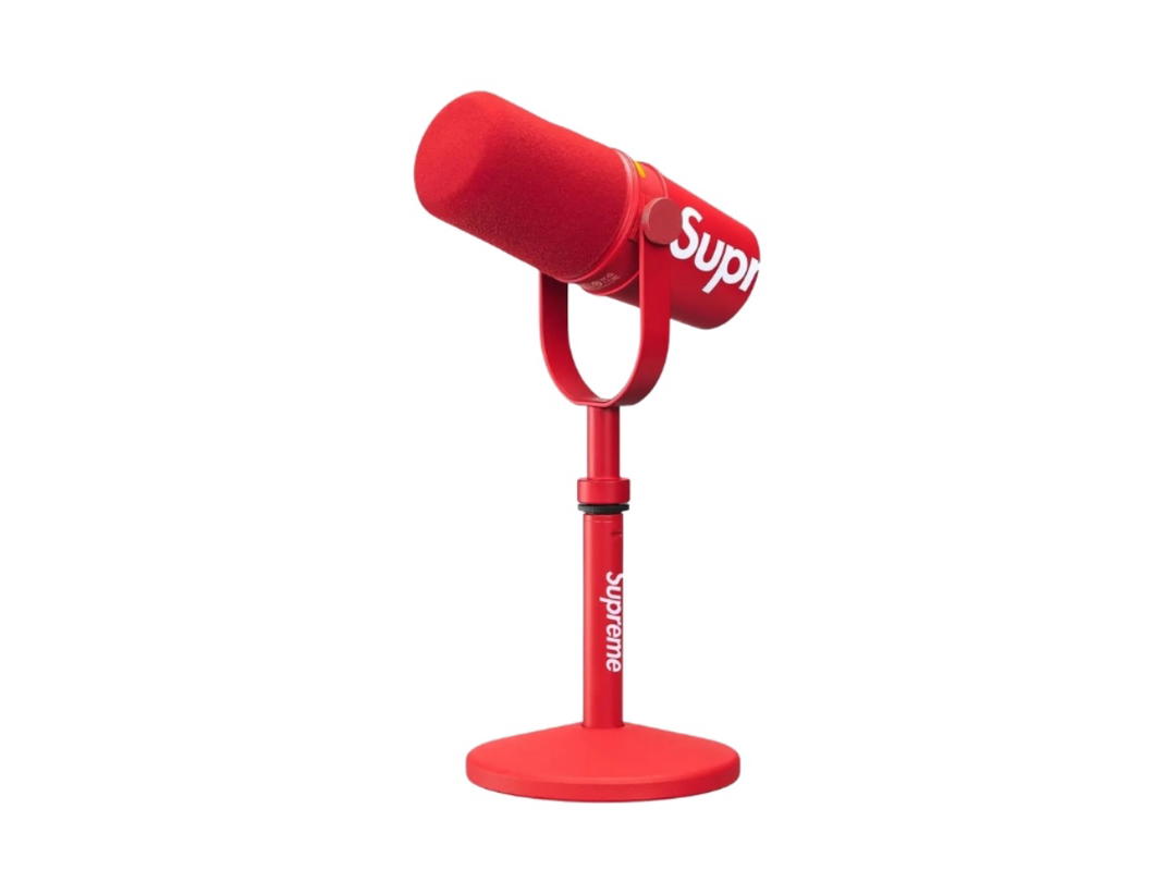 Supreme Supreme x Shure MV7 Microphone Red