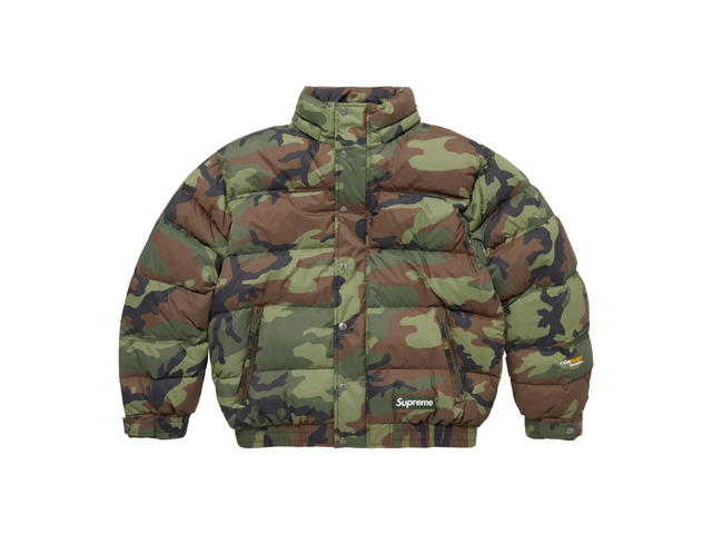 Supreme Supreme Facemask 700-Fill Down Puffer Jacket Woodland Camo (FW25) - view 2