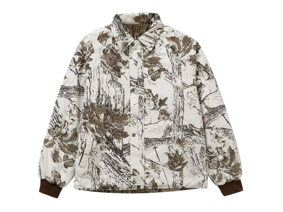 Supreme Supreme RealTree Reversible Quilted Work Jacket Snow Camo
