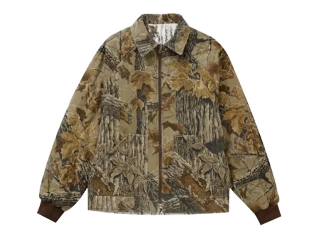 Supreme Supreme RealTree Reversible Quilted Work Jacket Snow Camo - view 2