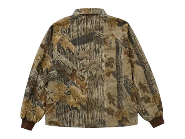 Supreme Supreme RealTree Reversible Quilted Work Jacket Snow Camo - view 4