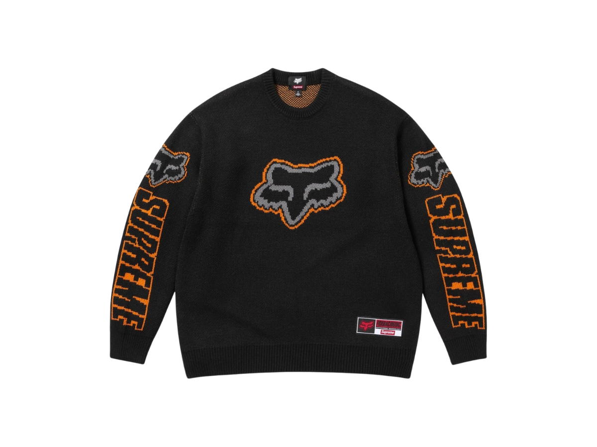 Supreme Supreme x Fox Racing DMX Jersey Black (FW25)